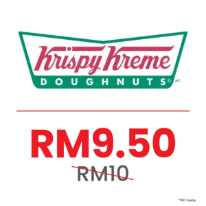 RM10 Krispy Kreme Doughnuts